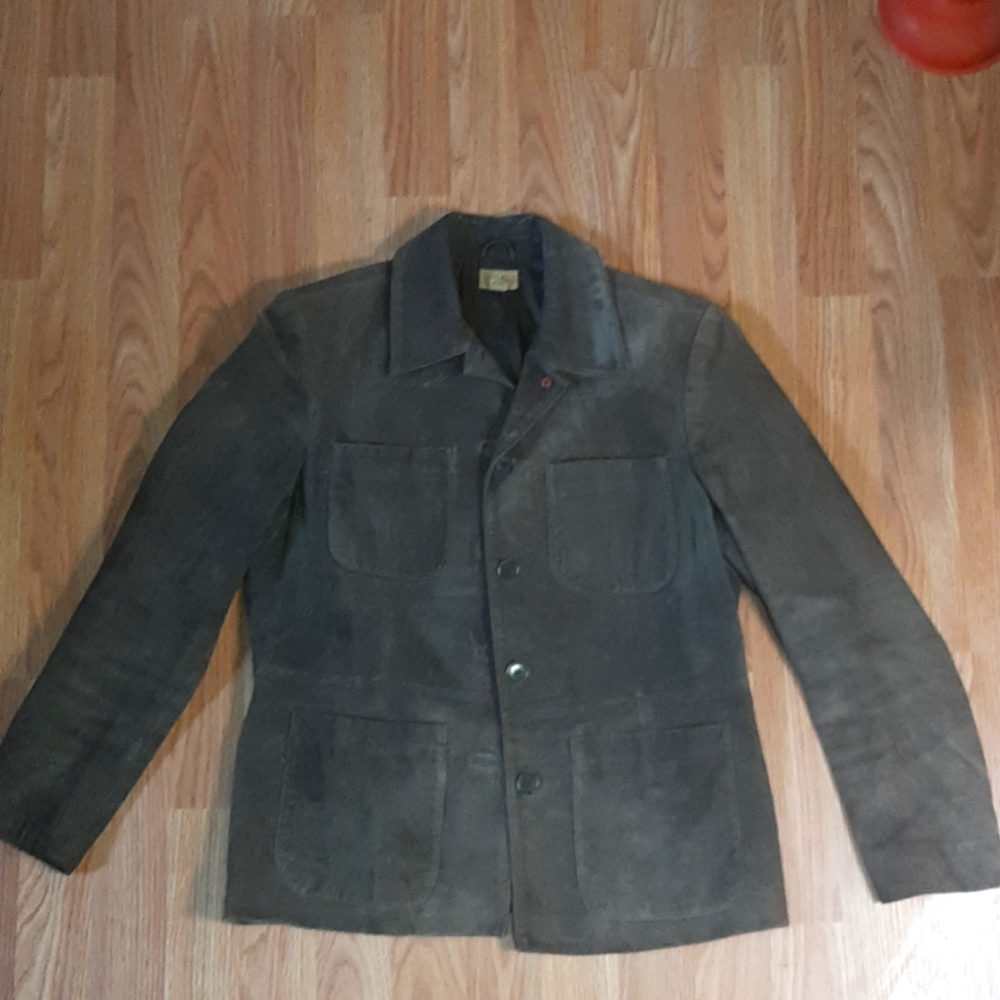 Brown suede Coat M Caslon